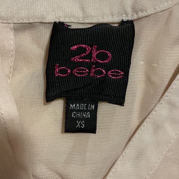 2b Bebe cream blouse - Picture 3 of 6